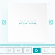 Template for placement of media content N6