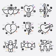 Valentine&#039;s Day infographic N49