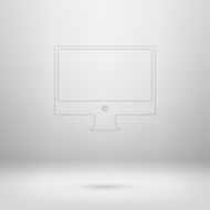 Icon in light studio room N12