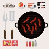 Food infographic design N5