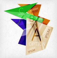 Infographic abstract background N37