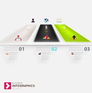 Set of business infographics N20
