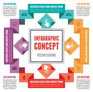 Infographic Concept - Abstract Vector Scheme