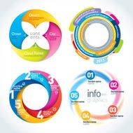 Twist Infographics Set
