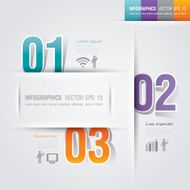 Infographics vector design template N243