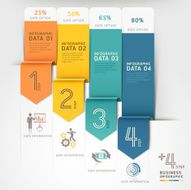 Business arrow infographics template N2