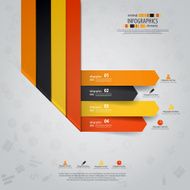 Minimal infographics design Vector N14