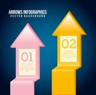 arrows infographics N14