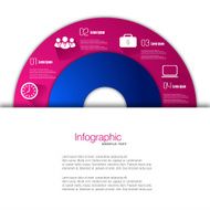Business infographic design N237