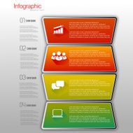 Business infographic design N245