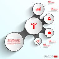 Abstract paper infographic N51