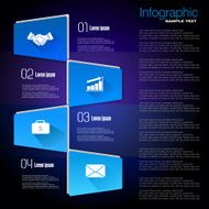 Business infographic design N251