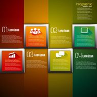 Business infographic design N257