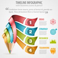 Timeline Infographic N41