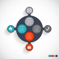 Infographic Templates for Business Vector Illustration N1058