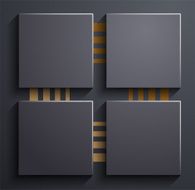 Design elements of dark metal N5