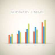 Web Infographic Timeline Bar Template Layout With Vector Icons N2