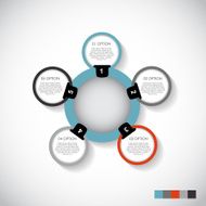 Infographic Templates for Business Vector Illustration N1066