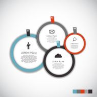 Infographic Templates for Business Vector Illustration N1068