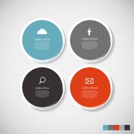 Infographic Templates for Business Vector Illustration N1077