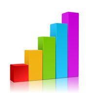 Business graph vector growth progress N2