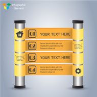 Infographics web design Modern template N10
