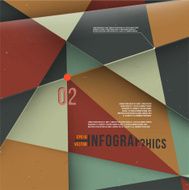 Abstract infographics design N38