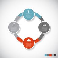 Infographic Templates for Business Vector Illustration N1084