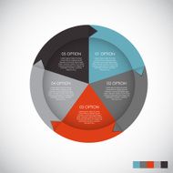 Infographic Templates for Business Vector Illustration N1090