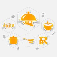 restaurant sticker infographic N8