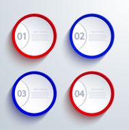 Vector modern infographic element design