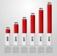 Vector infographic design elements N10