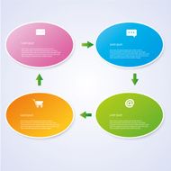 Business Infographic style Vector illustration N12