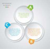 Circle modern Infographic N3