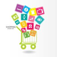 Shopping online concept N5