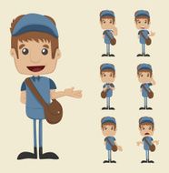 Set of postman N4