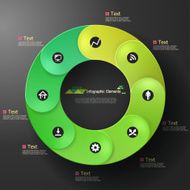 Modern infographic option banner N65