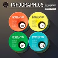 abstract option infographics N2