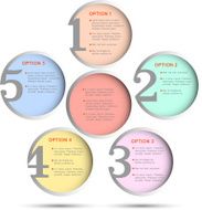 Design Infographic Circle Template N3