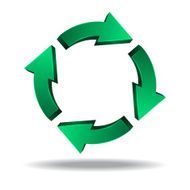 Icon circle arrows
