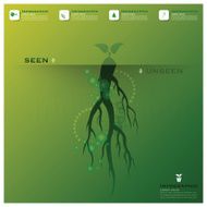 Tree And Root Infographic Design Template N3