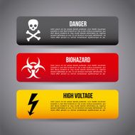 Caution Infographics