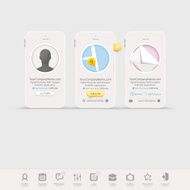 Infographics design UI Elements