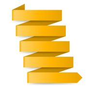 Yellow paper arrow N3