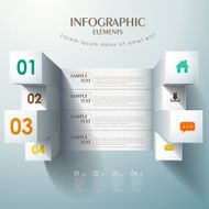 abstract bar chart infographics N15