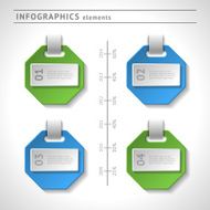 Business infographics elements Modern design template Abstract web layout N4