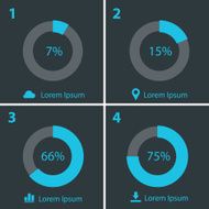 blue infographics N4