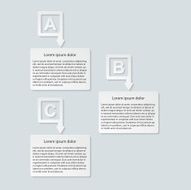 Abstract paper infographic N56