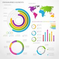 Set of infographic elements N28