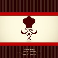 Restaurant menu N43
